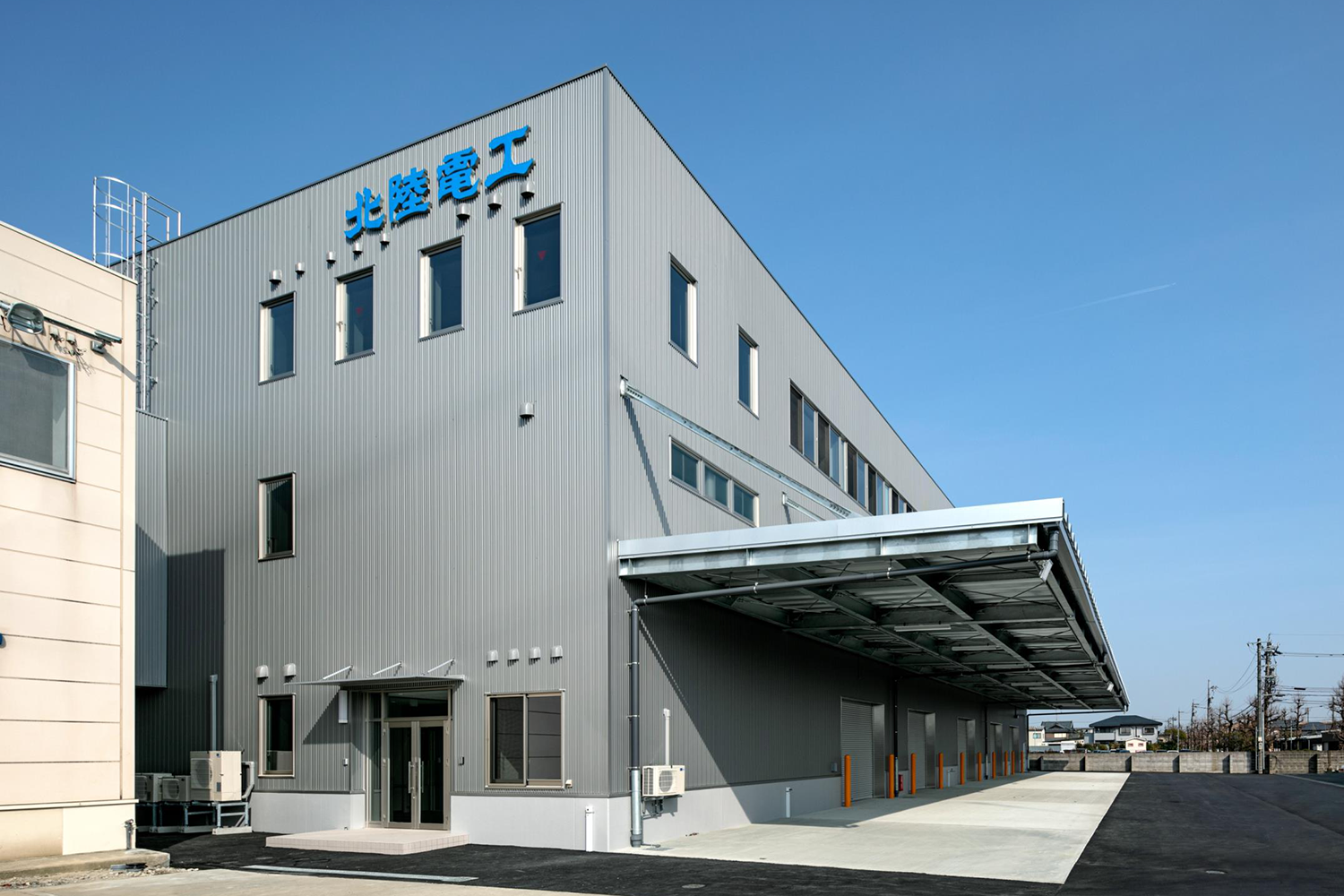 Hokuriku Electrical Construction Fukui Branch Outside Wire Center power distribution warehouse/office (extension)1