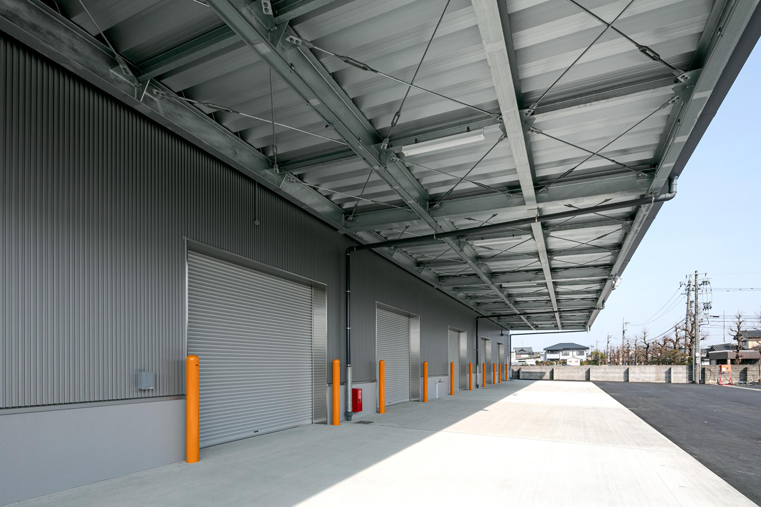 Hokuriku Electrical Construction Fukui Branch Outside Wire Center power distribution warehouse/office (extension)2