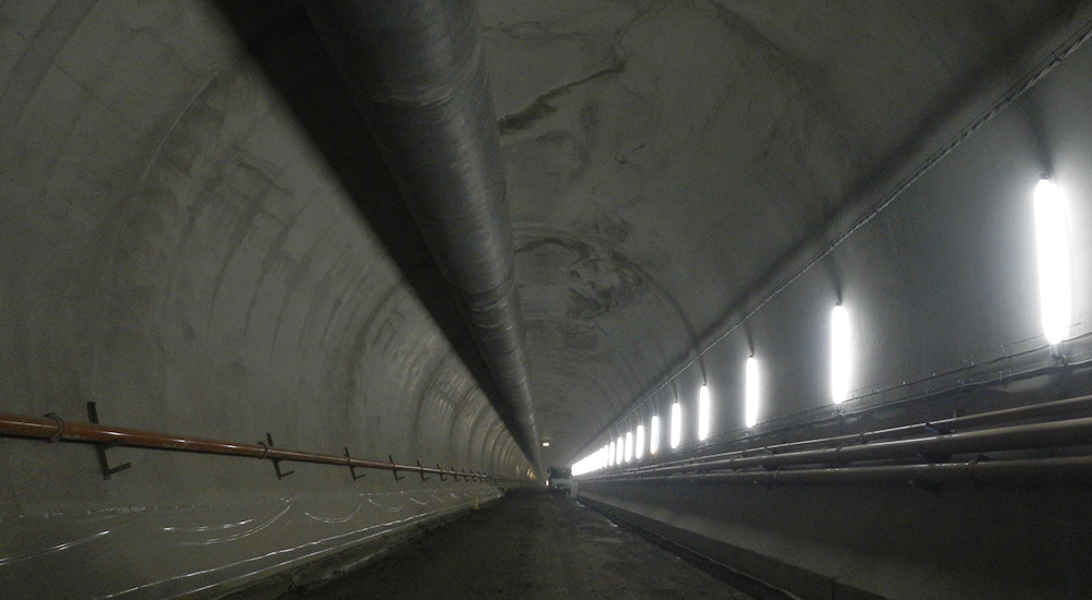 Phase1 construction work for a headrace tunnel for the Mizuumi River