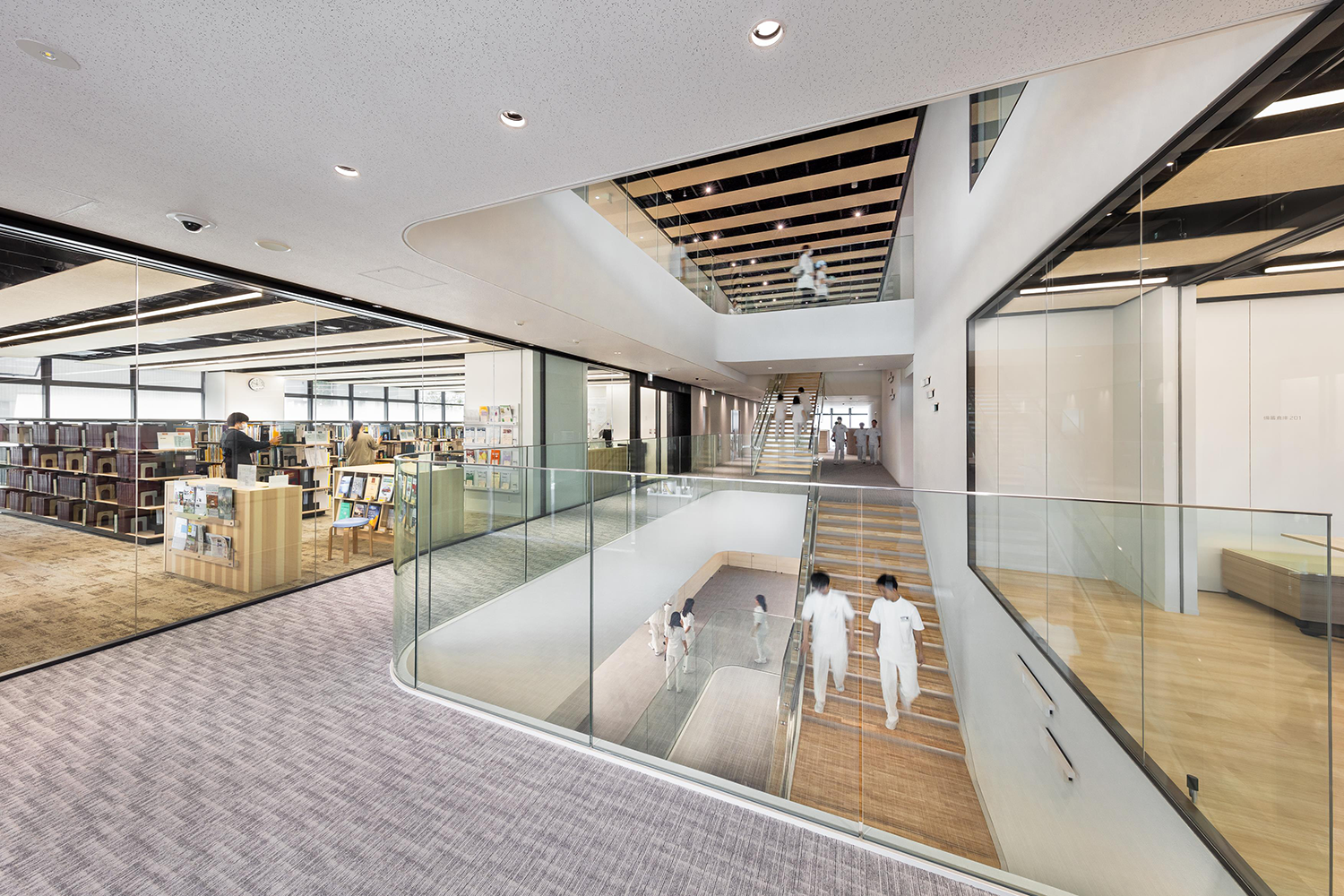 Tsukimizaka Terrace: Clinical Training and Research Building and Center Building on Aichi Gakuin University’s Suemori Campus 03