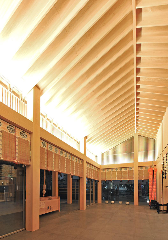 Akagi Jinja and shrine pavilion3