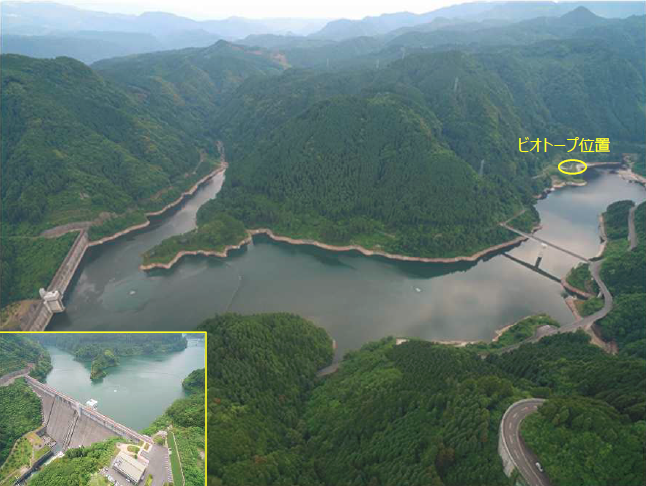 大山ダムホタルビオトープのJHEP認証を更新 | ニュース一覧 | 熊谷組