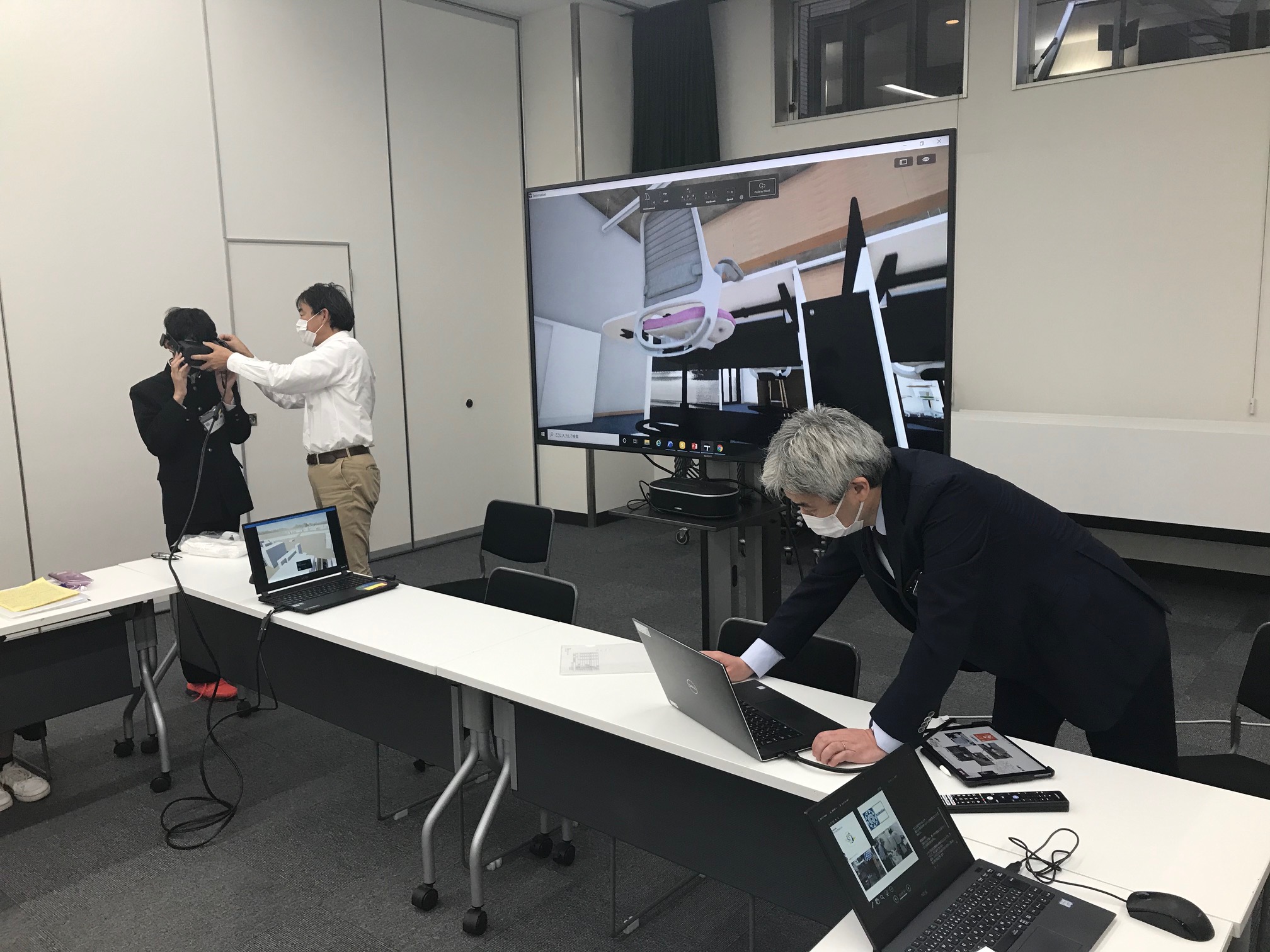 訪問学習の様子
