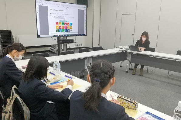 訪問学習の様子