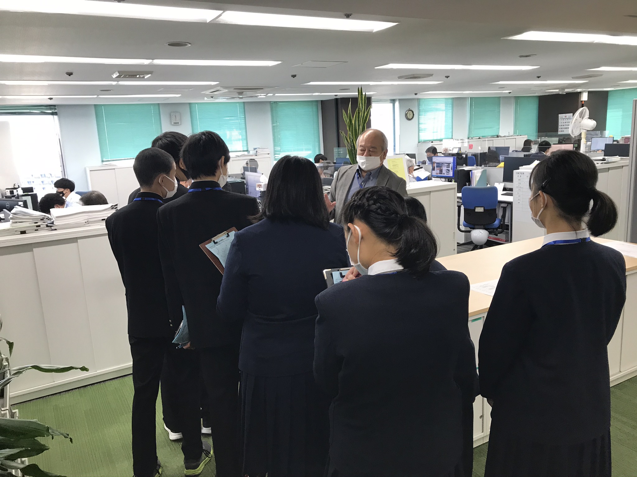 訪問学習の様子