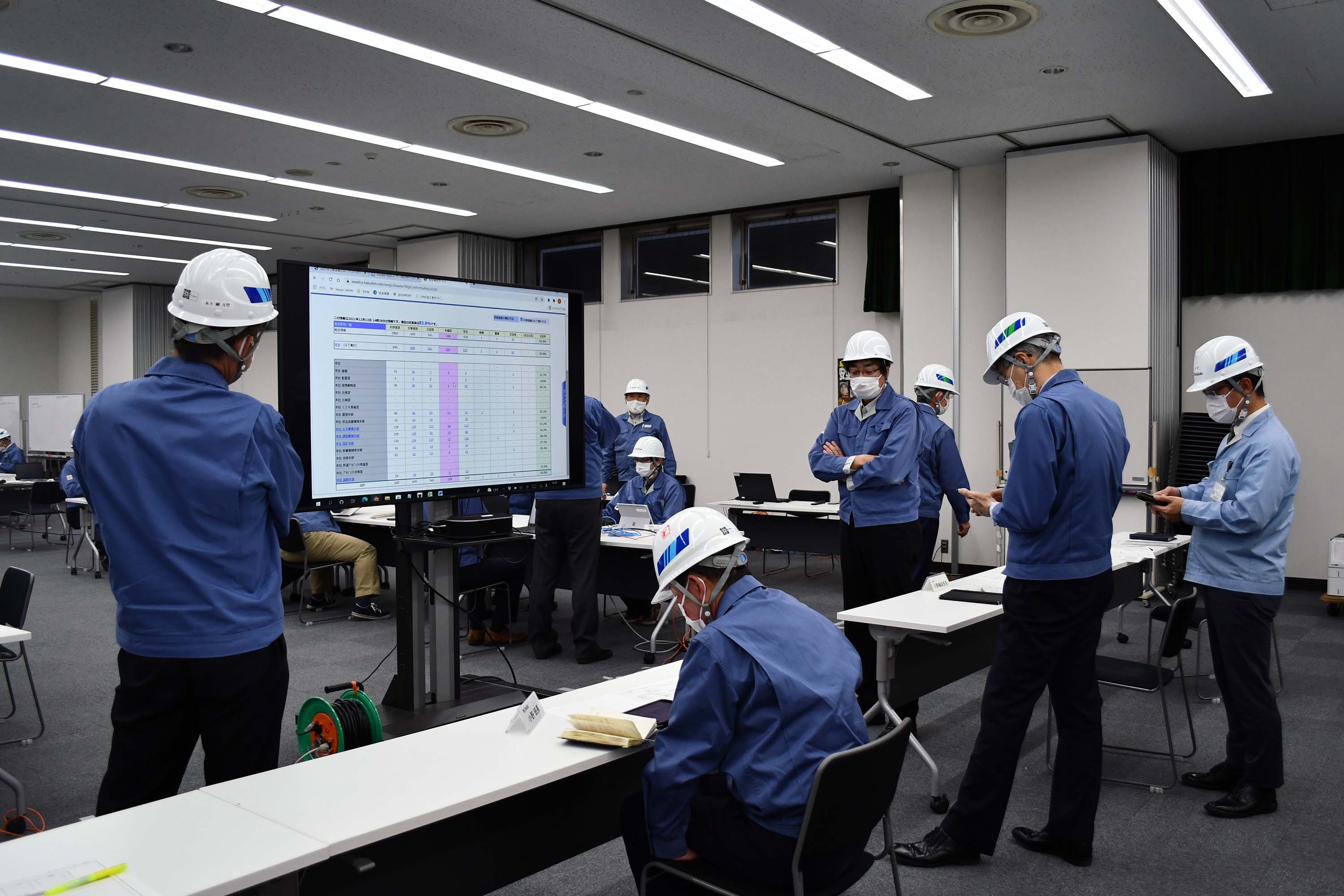 本社・全支店が連動したBCP訓練を行いました3