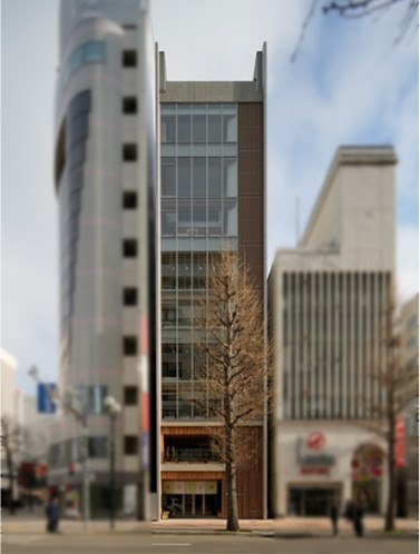 木NINARU BLDG.（キニナルビルディング）外観（2024年4月撮影）