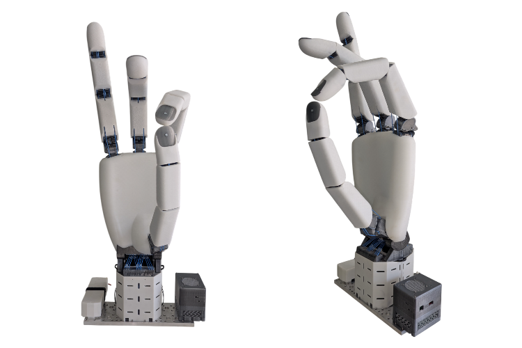 写真-1　ロボットハンド（提供：ETHZ）