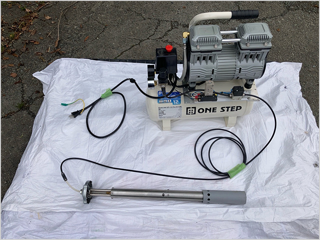 写真1　超高密度ナノバブル発生装置
