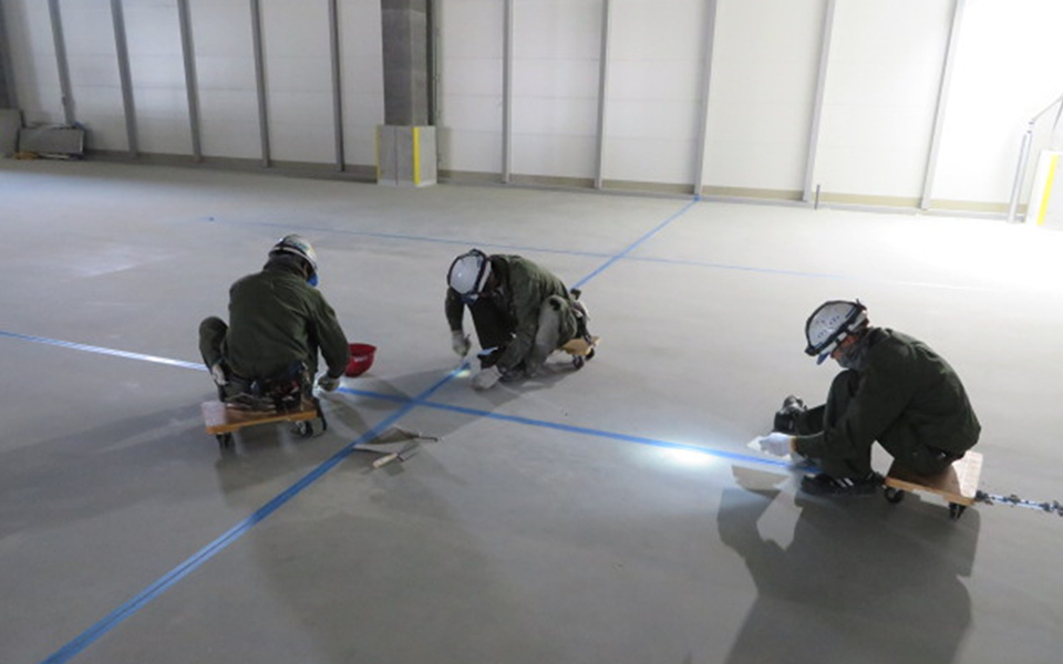 写真4 目地充填状況