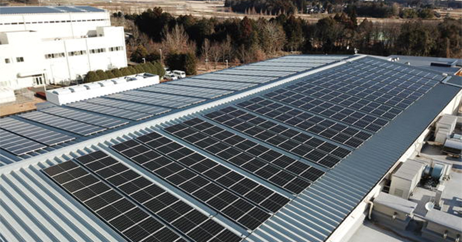 筑波技術研究所で自家消費型太陽光発電設備を設置