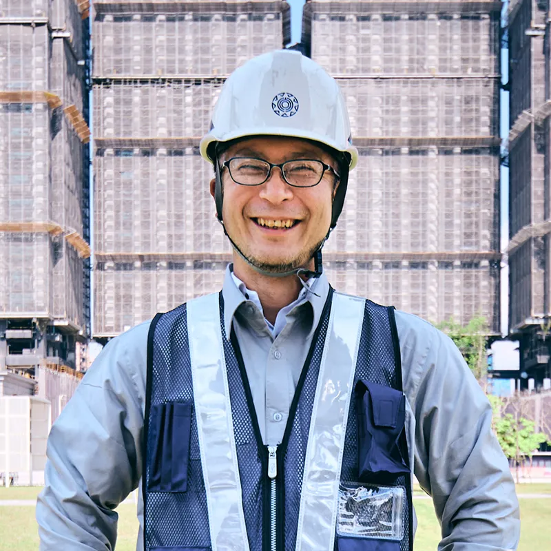 社員インタビュー16 国際部門/建築施工管理職