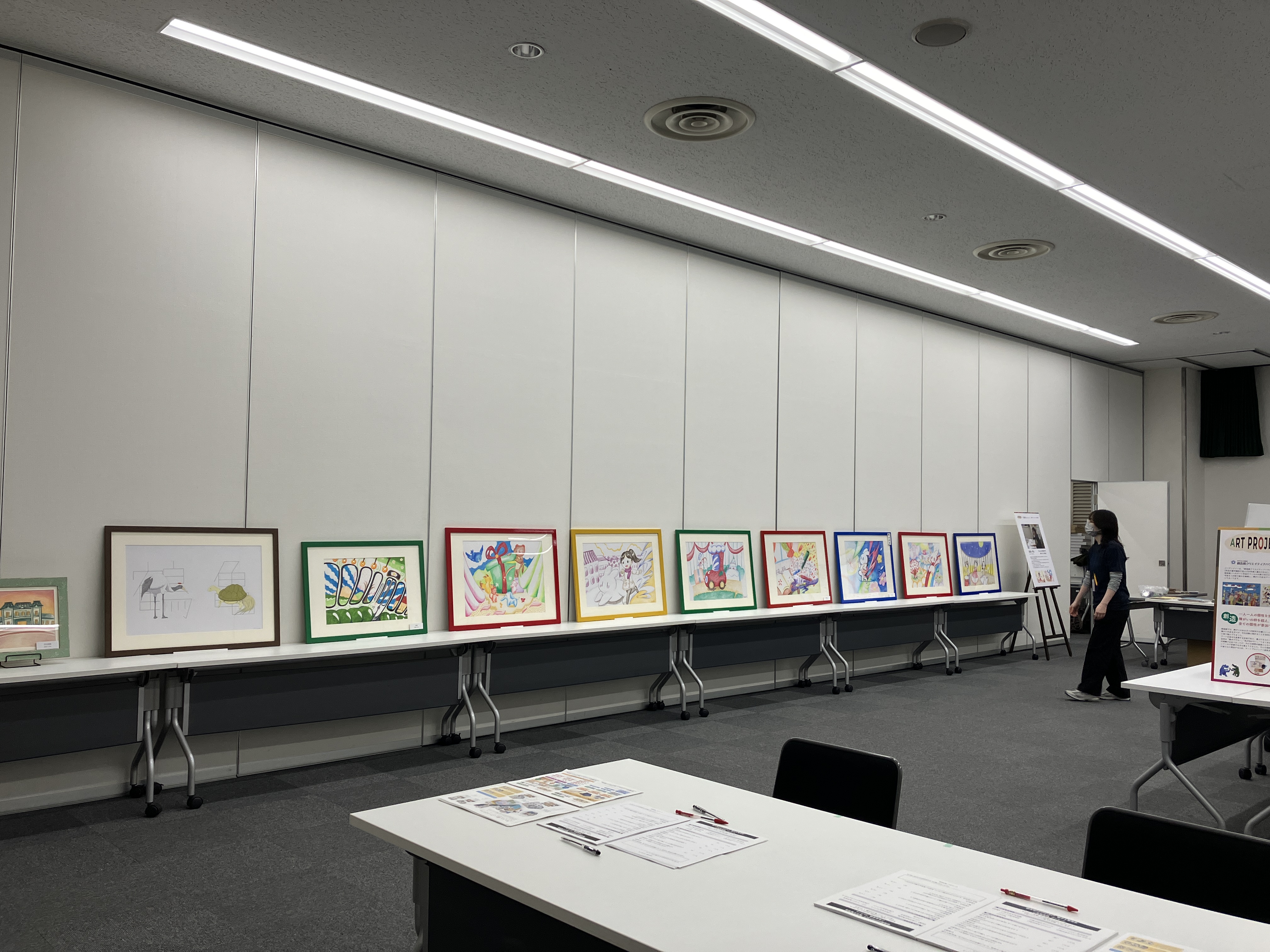 「障がい者アート・ARTPROJECT」の展示＆販売会