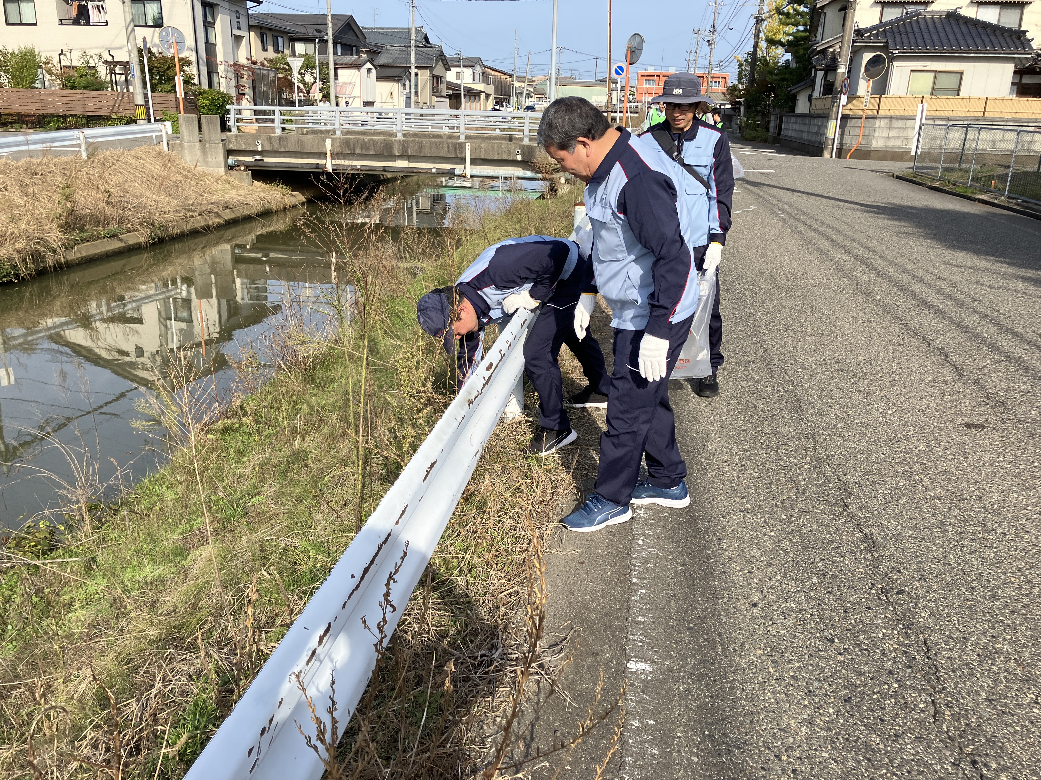 北陸支店新潟営業所　西蒲原地区クリーン作戦2