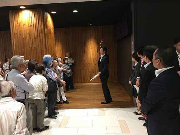 新長田合同庁舎建設工事 近隣住民に対する竣工見学会の実施