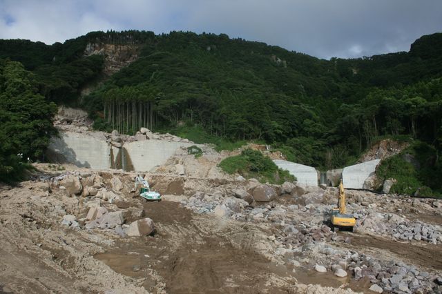 災害関連緊急砂防工事2