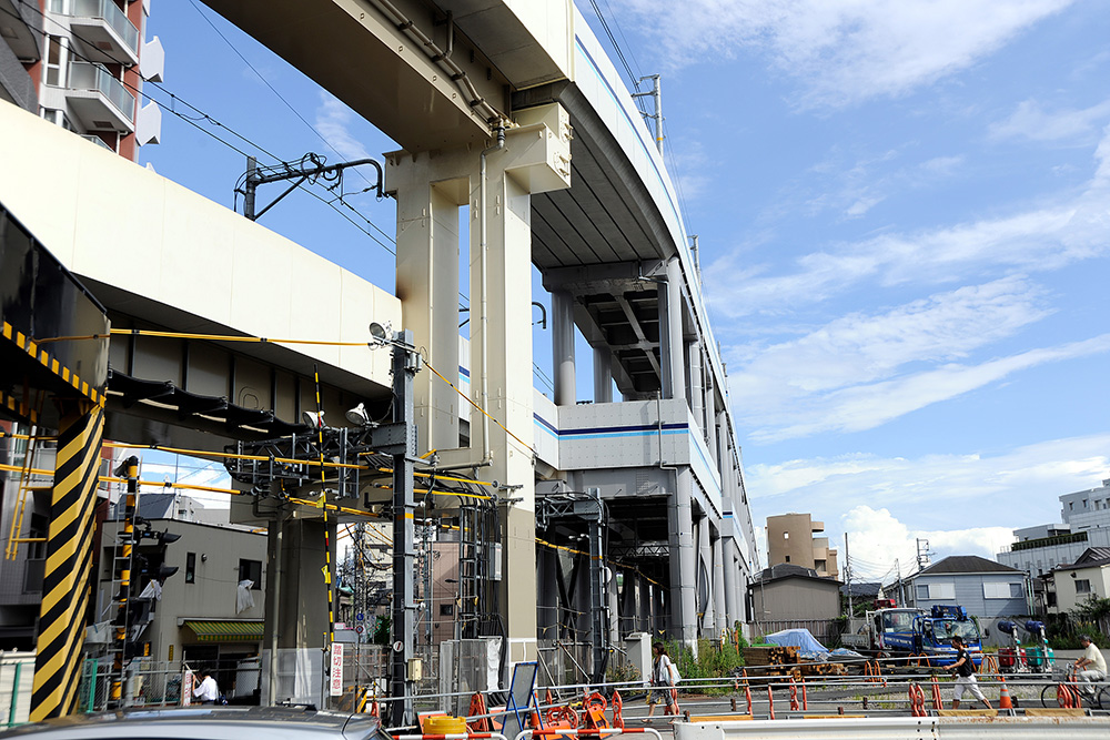 京急蒲田駅付近連続立体交差事業3