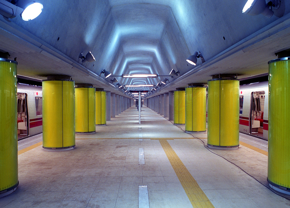 地下鉄大江戸線飯田橋駅工区2