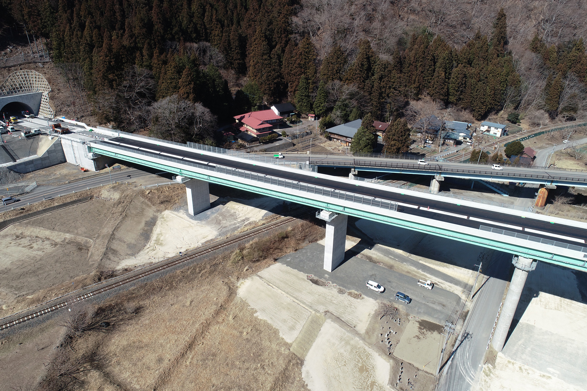 山田線腹帯こ線橋1