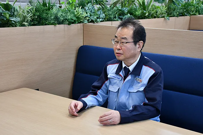 当時:熊谷組 主任技術者・工務主任