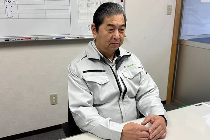 当時:笹島建設 作業長