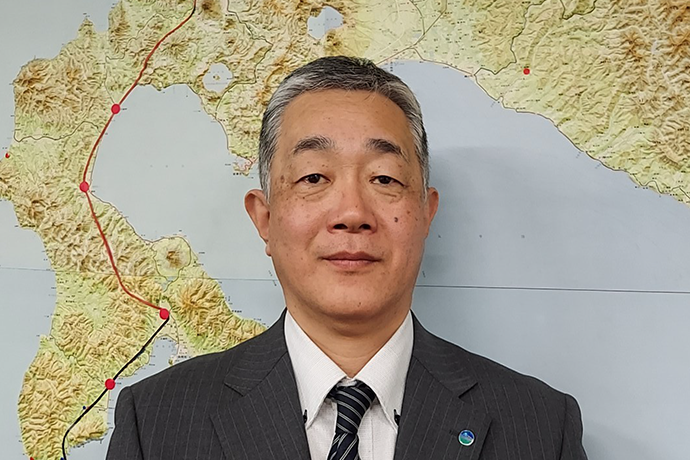 当時：北陸新幹線建設局 飯山鉄道建設所 所長