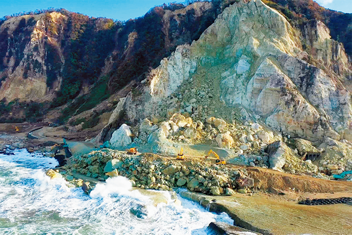 逢坂トンネル工区の工事状況4