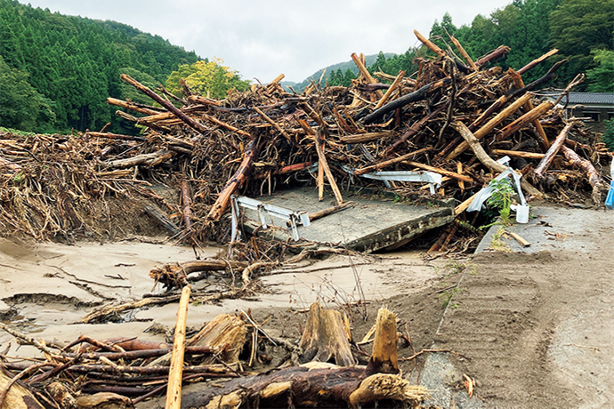 塚田川:被災状況