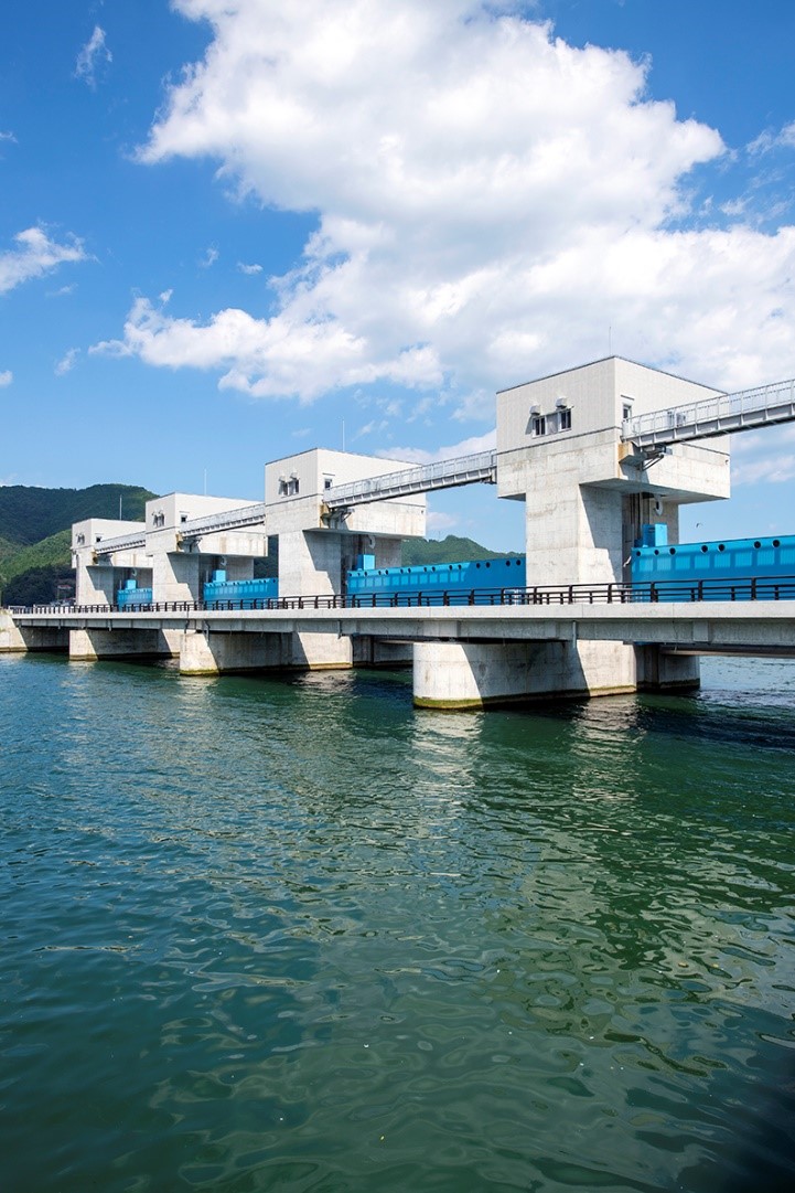 二級河川甲子川水門2